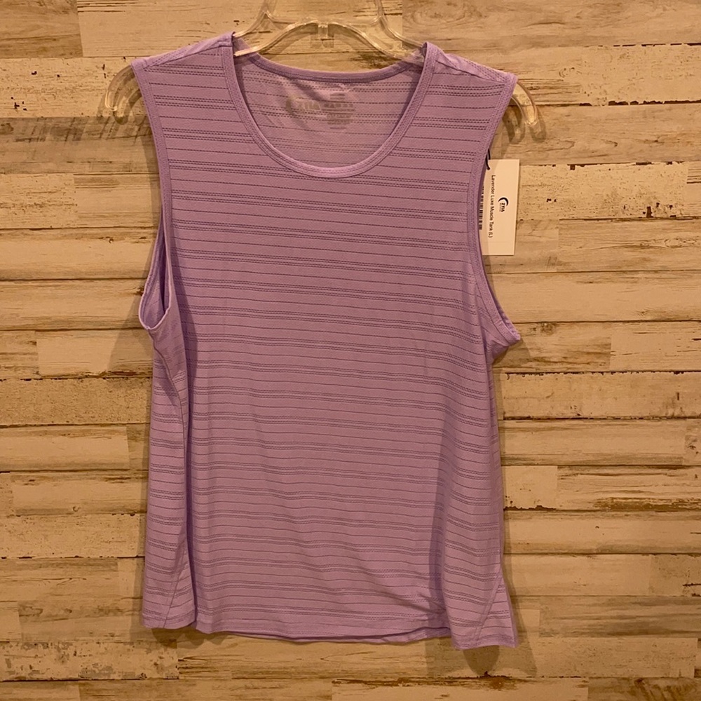 Zyia Lavender Luxe Muscle Tank